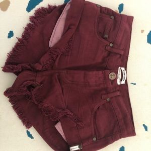 one teaspoon shorts size 24!